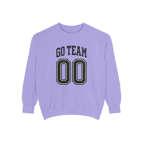 Go Team 00 Sweatshirt Comfort Colors 1566 Sweatshirt Sweatshirt - YinzerShop