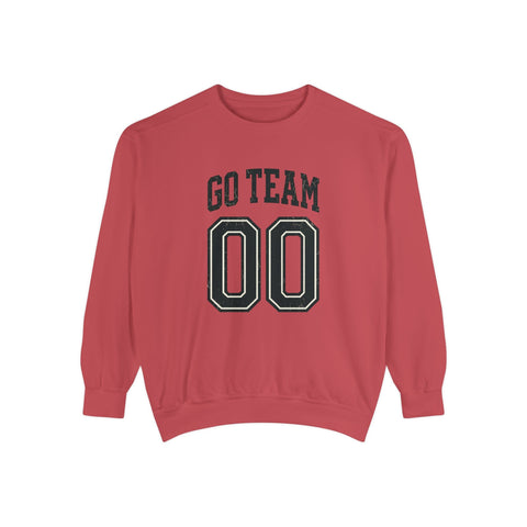Go Team 00 Sweatshirt Comfort Colors 1566 Sweatshirt Sweatshirt - YinzerShop
