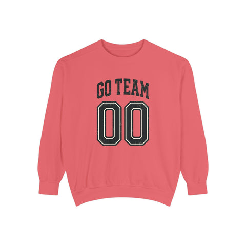 Go Team 00 Sweatshirt Comfort Colors 1566 Sweatshirt Sweatshirt - YinzerShop