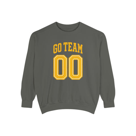 Go Team 00 Sweatshirt Comfort Colors 1566 Sweatshirt Sweatshirt - YinzerShop