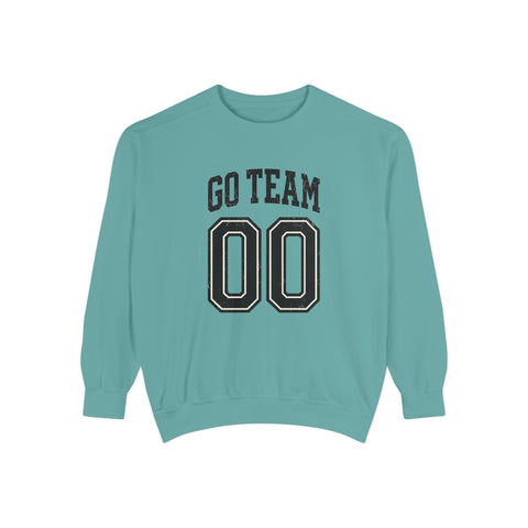 Go Team 00 Sweatshirt Comfort Colors 1566 Sweatshirt Sweatshirt - YinzerShop