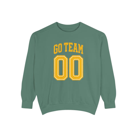 Go Team 00 Sweatshirt Comfort Colors 1566 Sweatshirt Sweatshirt - YinzerShop
