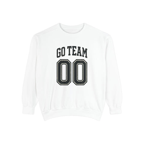 Go Team 00 Sweatshirt Comfort Colors 1566 Sweatshirt Sweatshirt - YinzerShop