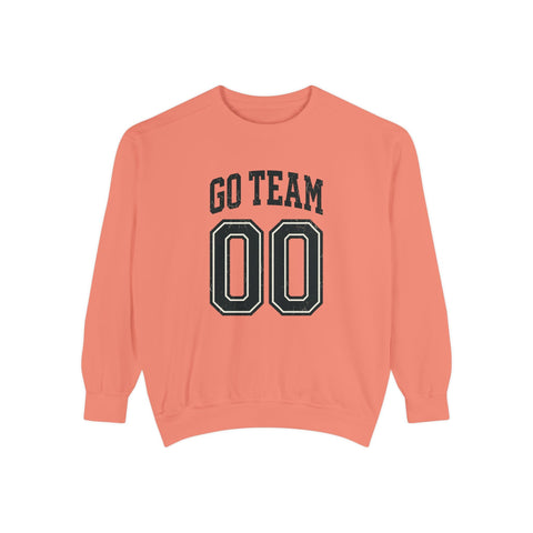 Go Team 00 Sweatshirt Comfort Colors 1566 Sweatshirt Sweatshirt - YinzerShop