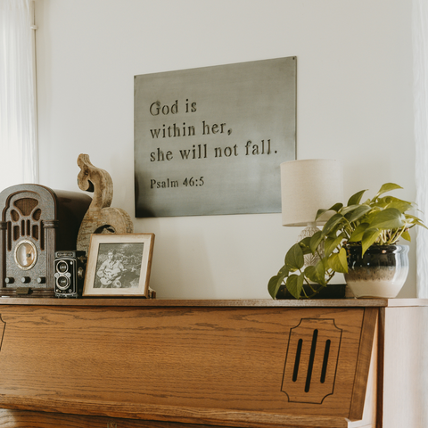 Psalm 46:5 Wall Sign