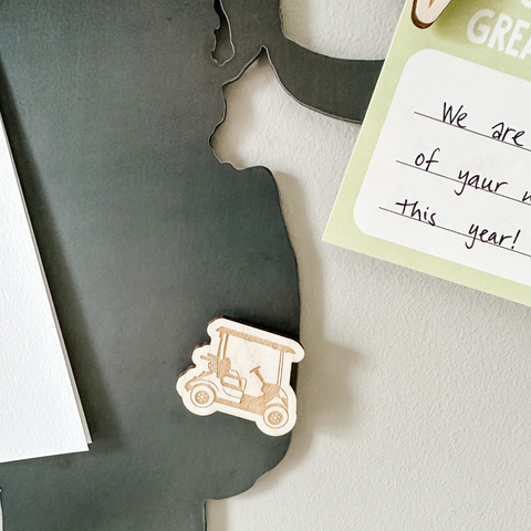 Golf Magnetic Wall Decor