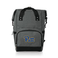 Pittsburgh Panthers - On The Go Roll-Top Backpack Cooler Cooler Picnic Time Family of Brands Heathered Gray  