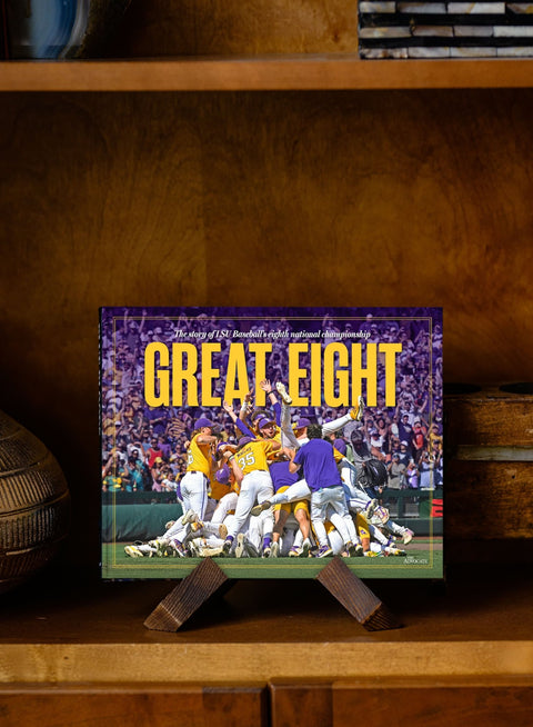 Great Eight: The story of LSU Baseball's eighth national championship Book - YinzerShop