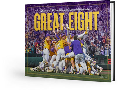 Great Eight: The story of LSU Baseball's eighth national championship Book - YinzerShop