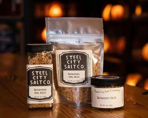 Habanero Sea Salt | Artisan Flavored Salts – Heat Infused Salt for Spicy Dishes - YinzerShop