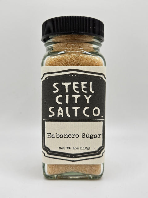 Habanero Sugar by Steel City Salt Company – Sweet Spicy Seasoning | Meat Rub Spice - YinzerShop