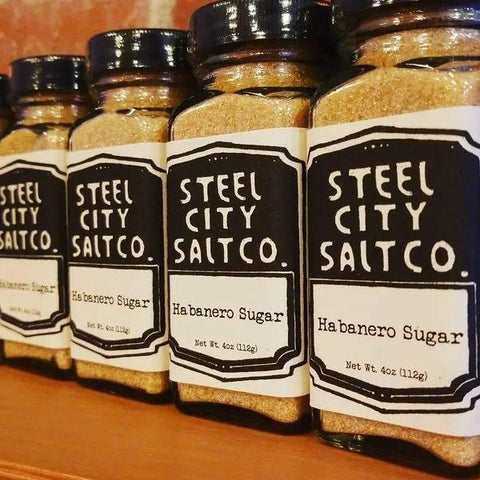 Habanero Sugar by Steel City Salt Company – Sweet Spicy Seasoning | Meat Rub Spice - YinzerShop