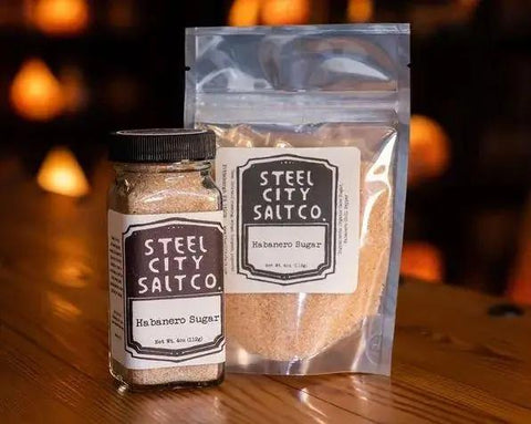 Habanero Sugar by Steel City Salt Company – Sweet Spicy Seasoning | Meat Rub Spice - YinzerShop