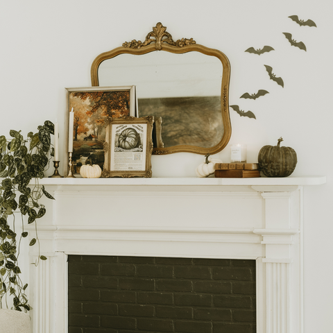 Steel Cut-Out Bats, Set of 3