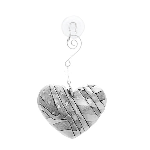 Heart of America Ornament (Aluminum) - YinzerShop