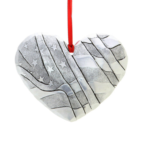 Heart of America Ornament (Aluminum) - YinzerShop