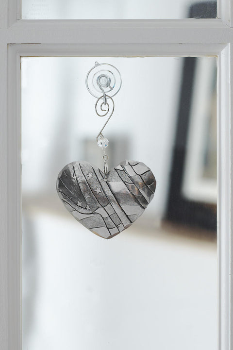 Heart of America Ornament (Aluminum) - YinzerShop
