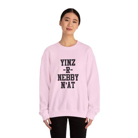 Heavy Blend Crewneck Sweatshirt - Yinz R Nebby Unisex Classic Fit Pullover Sweatshirt - YinzerShop