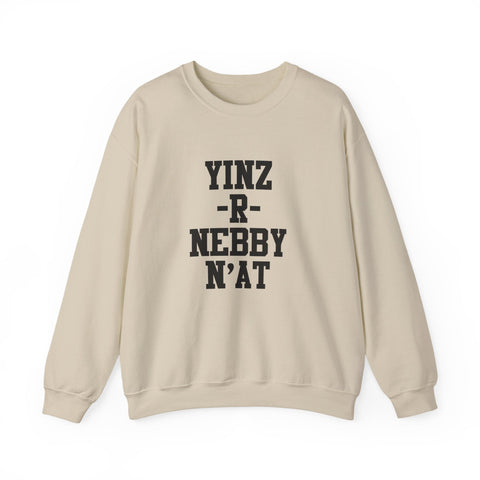 Heavy Blend Crewneck Sweatshirt - Yinz R Nebby Unisex Classic Fit Pullover Sweatshirt - YinzerShop