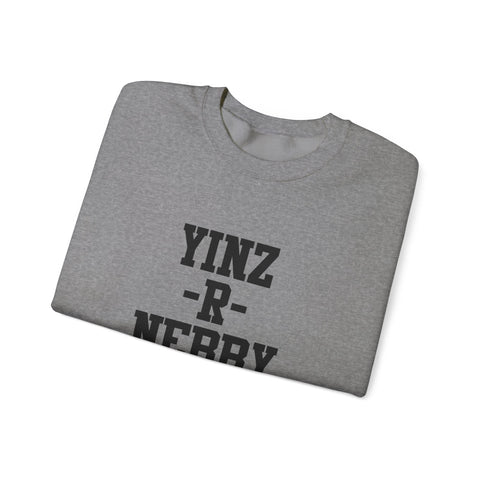 Heavy Blend Crewneck Sweatshirt - Yinz R Nebby Unisex Classic Fit Pullover Sweatshirt - YinzerShop