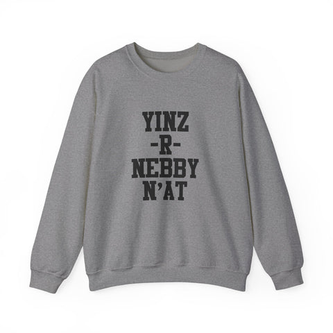 Heavy Blend Crewneck Sweatshirt - Yinz R Nebby Unisex Classic Fit Pullover Sweatshirt - YinzerShop