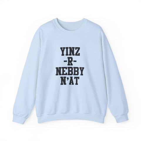Heavy Blend Crewneck Sweatshirt - Yinz R Nebby Unisex Classic Fit Pullover Sweatshirt - YinzerShop