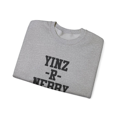 Heavy Blend Crewneck Sweatshirt - Yinz R Nebby Unisex Classic Fit Pullover Sweatshirt - YinzerShop