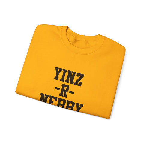 Heavy Blend Crewneck Sweatshirt - Yinz R Nebby Unisex Classic Fit Pullover Sweatshirt - YinzerShop