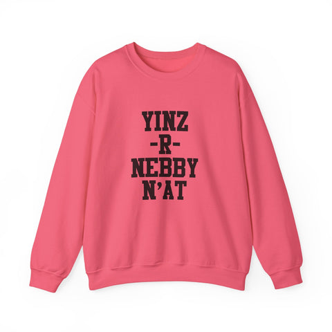 Heavy Blend Crewneck Sweatshirt - Yinz R Nebby Unisex Classic Fit Pullover Sweatshirt - YinzerShop