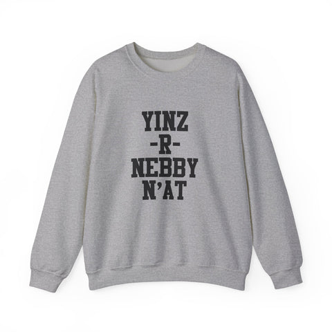 Heavy Blend Crewneck Sweatshirt - Yinz R Nebby Unisex Classic Fit Pullover Sweatshirt - YinzerShop