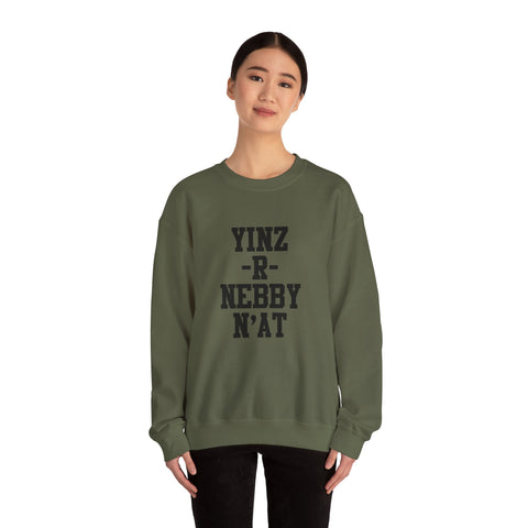 Heavy Blend Crewneck Sweatshirt - Yinz R Nebby Unisex Classic Fit Pullover Sweatshirt - YinzerShop