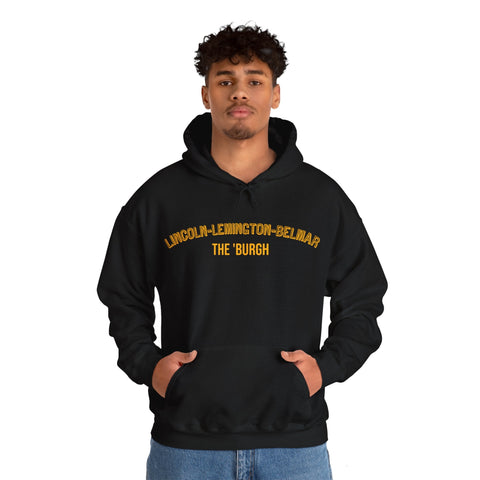 Heavy Blend Hoodie Lincoln-Lemington-Belmar Unisex Classic Fit Pullover Sweatshirt Hoodie - YinzerShop