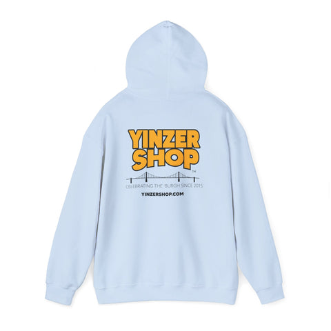 Heavy Blend Hoodie Yinz Pierogi Unisex Cotton Polyester Sweatshirt With Kangaroo Pocket Hoodie - YinzerShop