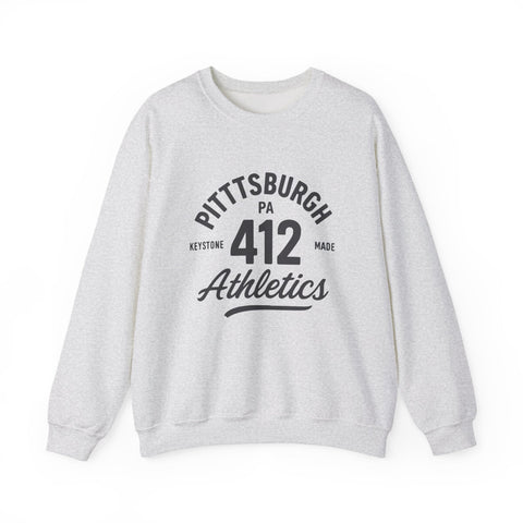 Heavy Blend Sweatshirt - 412 Keystone Made Classic Fit Crewneck Sweatshirt Sweatshirt - YinzerShop