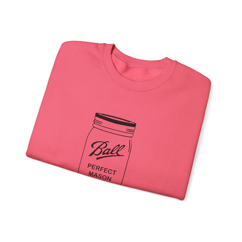 Heavy Blend Sweatshirt - Gildan Crewneck Classic Fit Unisex Cotton Polyester Blend Sweatshirt - YinzerShop