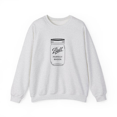 Heavy Blend Sweatshirt - Gildan Crewneck Classic Fit Unisex Cotton Polyester Blend Sweatshirt - YinzerShop