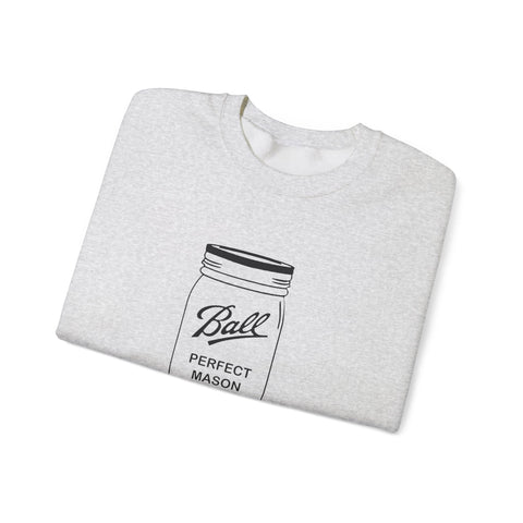 Heavy Blend Sweatshirt - Gildan Crewneck Classic Fit Unisex Cotton Polyester Blend Sweatshirt - YinzerShop