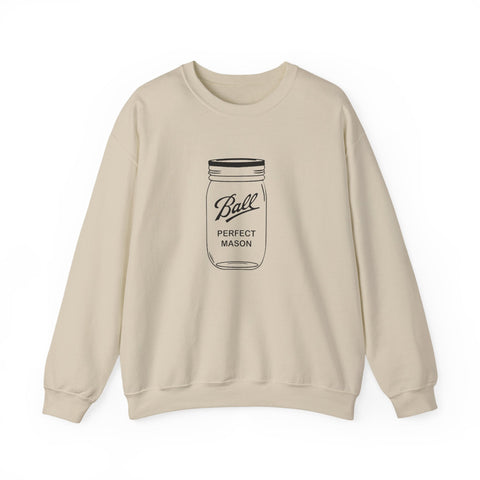 Heavy Blend Sweatshirt - Gildan Crewneck Classic Fit Unisex Cotton Polyester Blend Sweatshirt - YinzerShop
