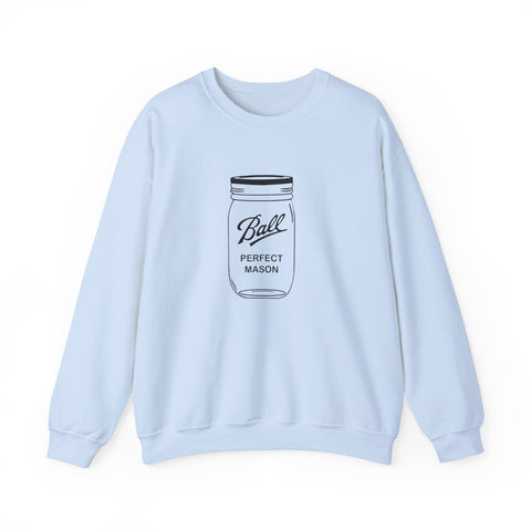 Heavy Blend Sweatshirt - Gildan Crewneck Classic Fit Unisex Cotton Polyester Blend Sweatshirt - YinzerShop