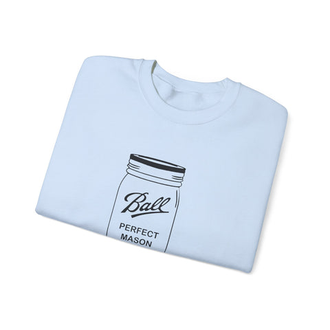 Heavy Blend Sweatshirt - Gildan Crewneck Classic Fit Unisex Cotton Polyester Blend Sweatshirt - YinzerShop
