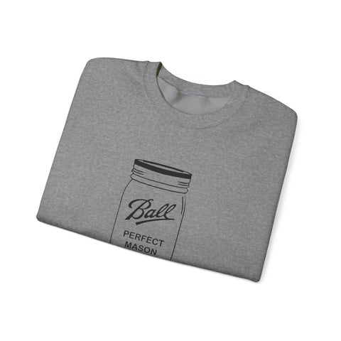 Heavy Blend Sweatshirt - Gildan Crewneck Classic Fit Unisex Cotton Polyester Blend Sweatshirt - YinzerShop