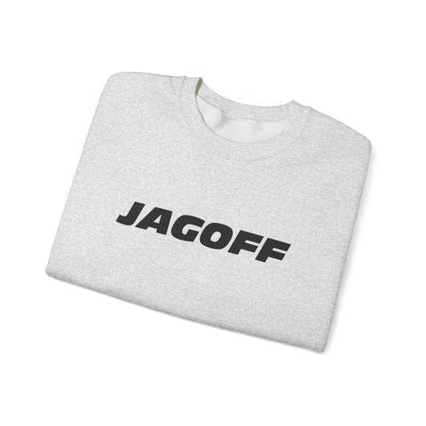 Heavy Blend Sweatshirt - Jagoff Gildan Crewneck Unisex Cotton Polyester Blend Sweatshirt - YinzerShop