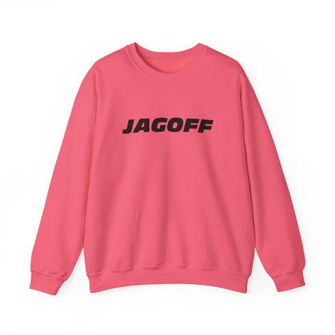 Heavy Blend Sweatshirt - Jagoff Gildan Crewneck Unisex Cotton Polyester Blend Sweatshirt - YinzerShop