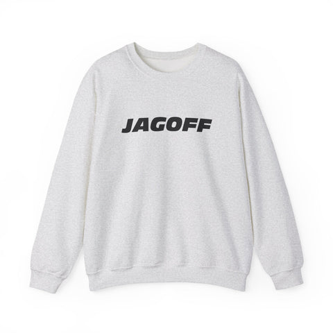 Heavy Blend Sweatshirt - Jagoff Gildan Crewneck Unisex Cotton Polyester Blend Sweatshirt - YinzerShop