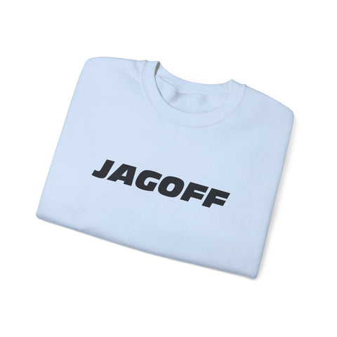 Heavy Blend Sweatshirt - Jagoff Gildan Crewneck Unisex Cotton Polyester Blend Sweatshirt - YinzerShop