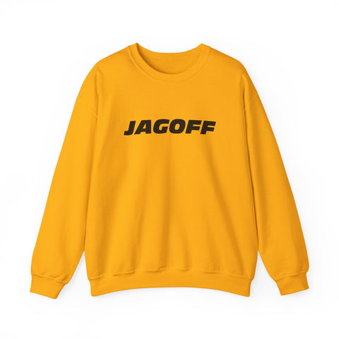 Heavy Blend Sweatshirt - Jagoff Gildan Crewneck Unisex Cotton Polyester Blend Sweatshirt - YinzerShop