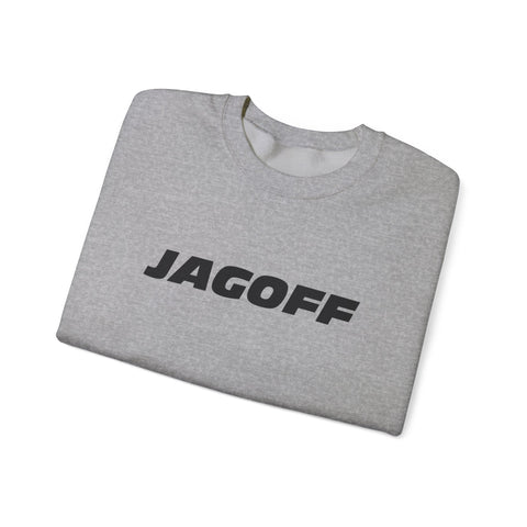 Heavy Blend Sweatshirt - Jagoff Gildan Crewneck Unisex Cotton Polyester Blend Sweatshirt - YinzerShop