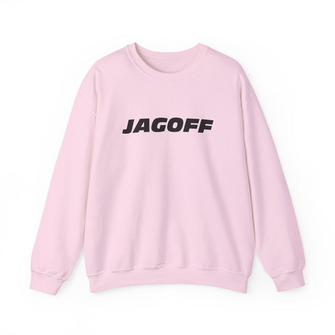 Heavy Blend Sweatshirt - Jagoff Gildan Crewneck Unisex Cotton Polyester Blend Sweatshirt - YinzerShop