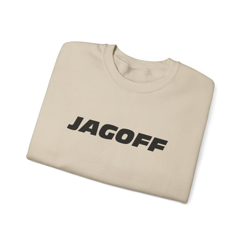 Heavy Blend Sweatshirt - Jagoff Gildan Crewneck Unisex Cotton Polyester Blend Sweatshirt - YinzerShop