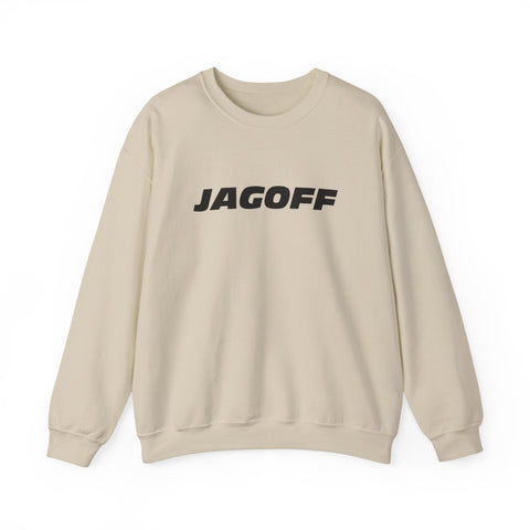 Heavy Blend Sweatshirt - Jagoff Gildan Crewneck Unisex Cotton Polyester Blend Sweatshirt - YinzerShop